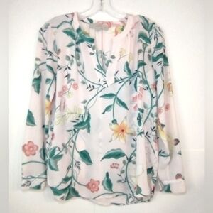 LOFT women's long sleeve blouse size (XSP)